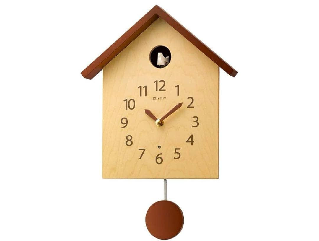 512172リズム(RHYTHM) 鳩時計 ふいご式 カッコースタイル