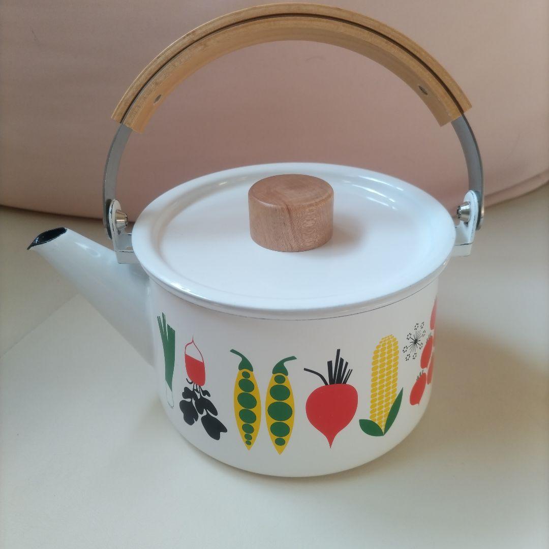 フォームレディ Kaico 日本製 ホーロー 琺瑯 IH対応 ケトル 1.45L