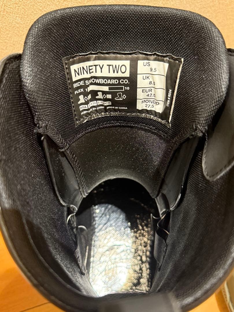 RIDE スノーボード ブーツ メンズ THE 92