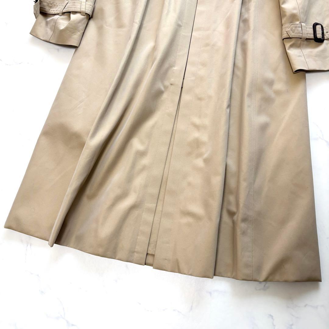 極美品 サンヨー 100年コート スタンダード ロング丈 ライナー ベージュ M