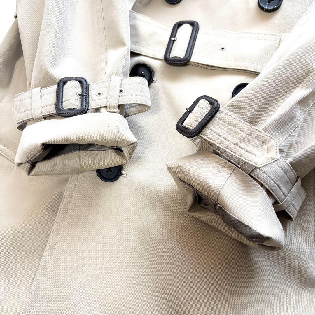 極美品 サンヨー 100年コート スタンダード ロング丈 ライナー ベージュ M