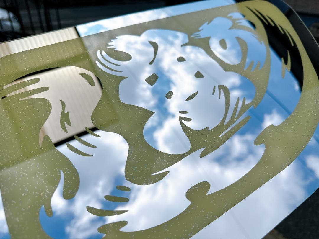 日野 安全窓 アンドン板 グラプロ レンジャープロ デコトラ ミラー ラメ 行灯