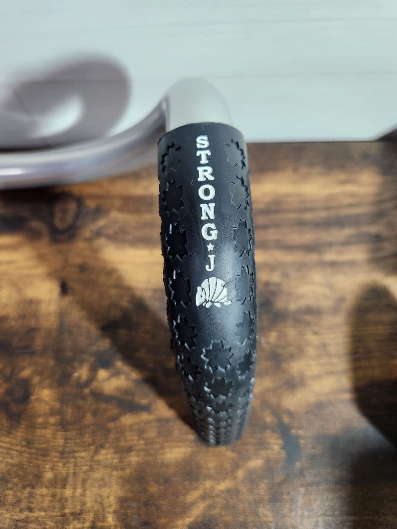 【極美品】日東 NITTO ハンドル360mm 浅曲がり 軽合 NJS ニギリ付