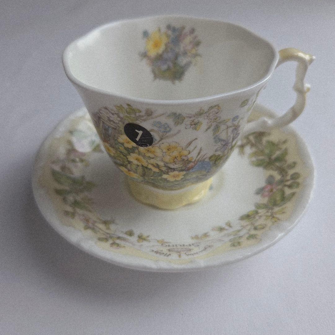 ロイヤルドルトン　ブランベリーヘッジ　春　夏　2客セット　未使用