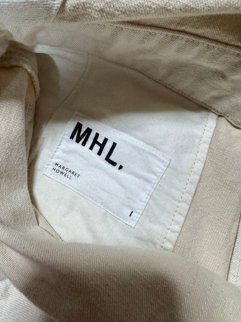MHL. マーガレットハウエル　NATURAL DENIM　オーバーオール　1