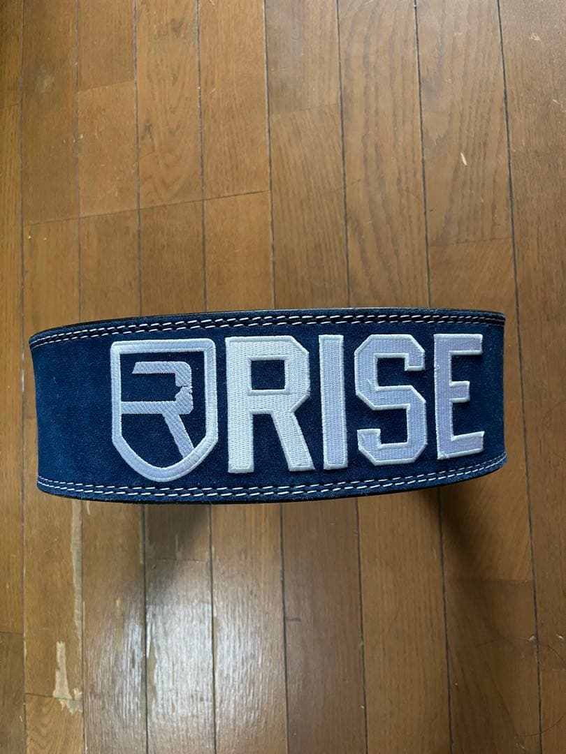 RISE トレーニングパワーベルト ネイビー