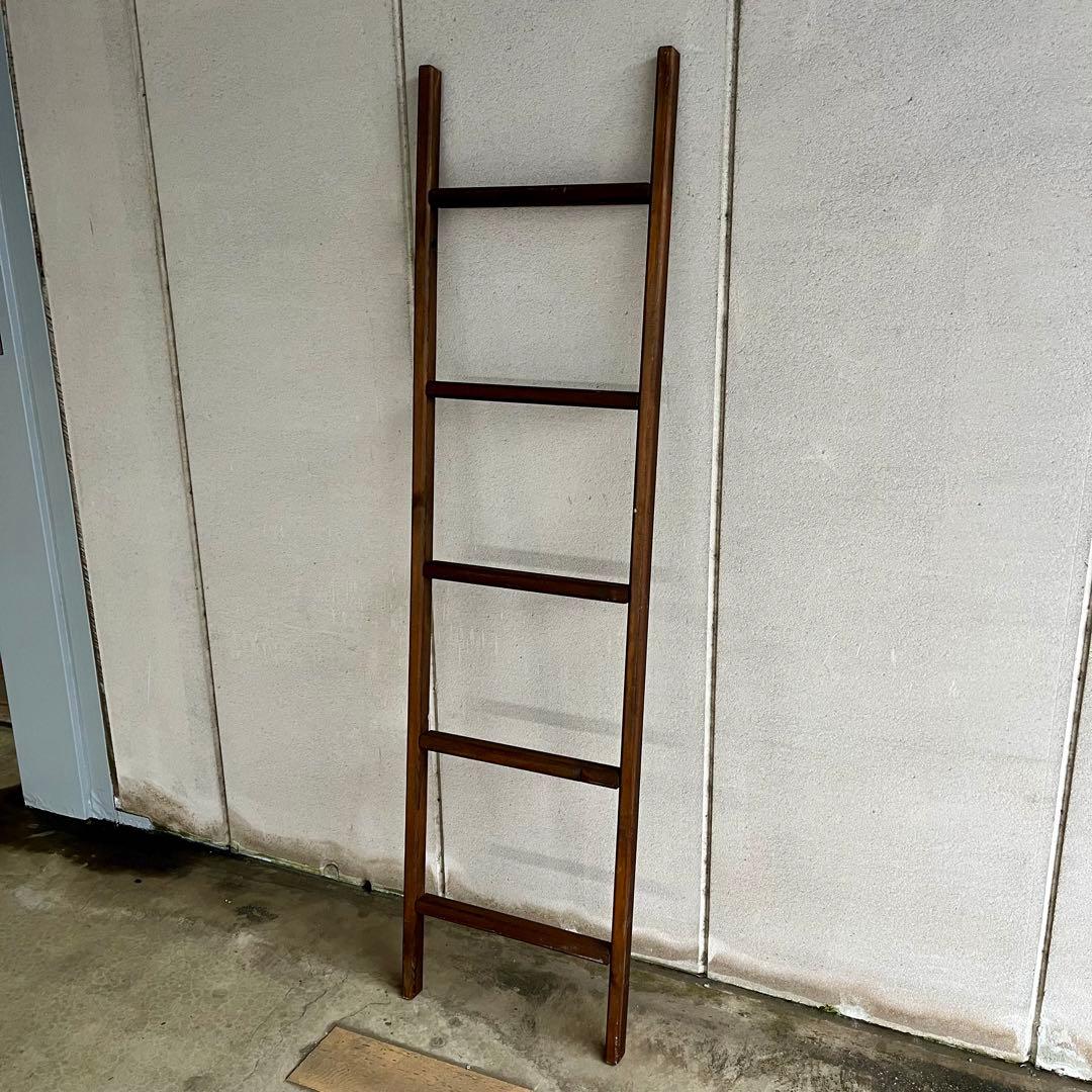 木製 ヴィンテージ ハシゴ ラダーラック 欧風 インテリア