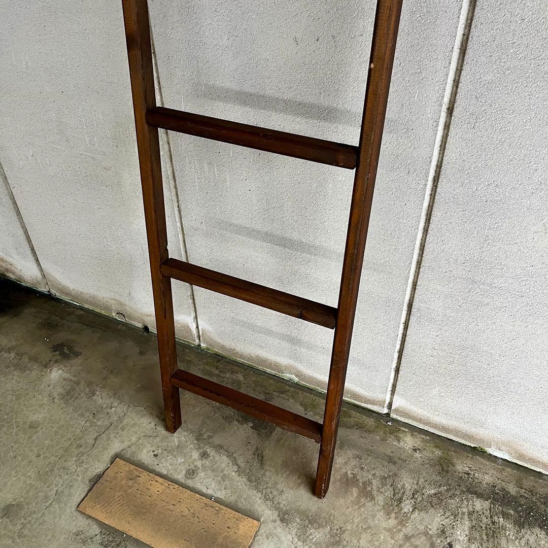 木製 ヴィンテージ ハシゴ ラダーラック 欧風 インテリア