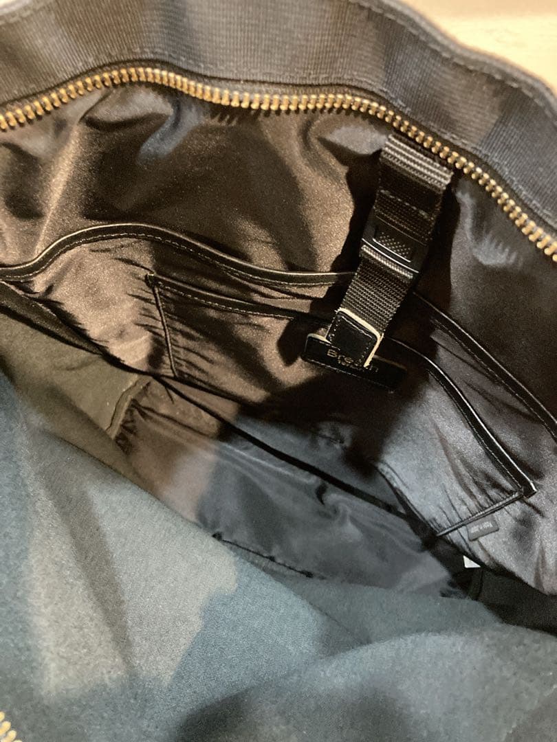 【美品】TOPKAPI リプル ハンドル付 リュック　黒