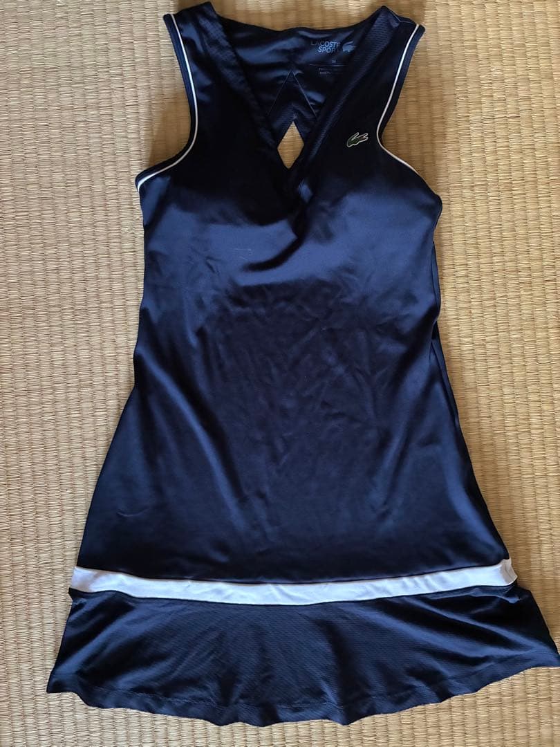 LACOSTE テニスドレス ネイビー