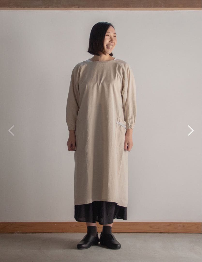 一回着用　en・nichi 　割烹着　縁日　KAPPOGI サイズM おしゃれ