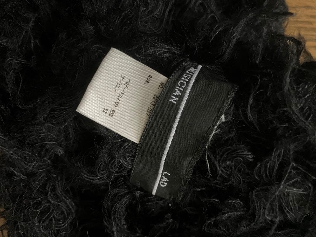 衝撃 ラッドミュージシャン アルパカボーダーマフラー