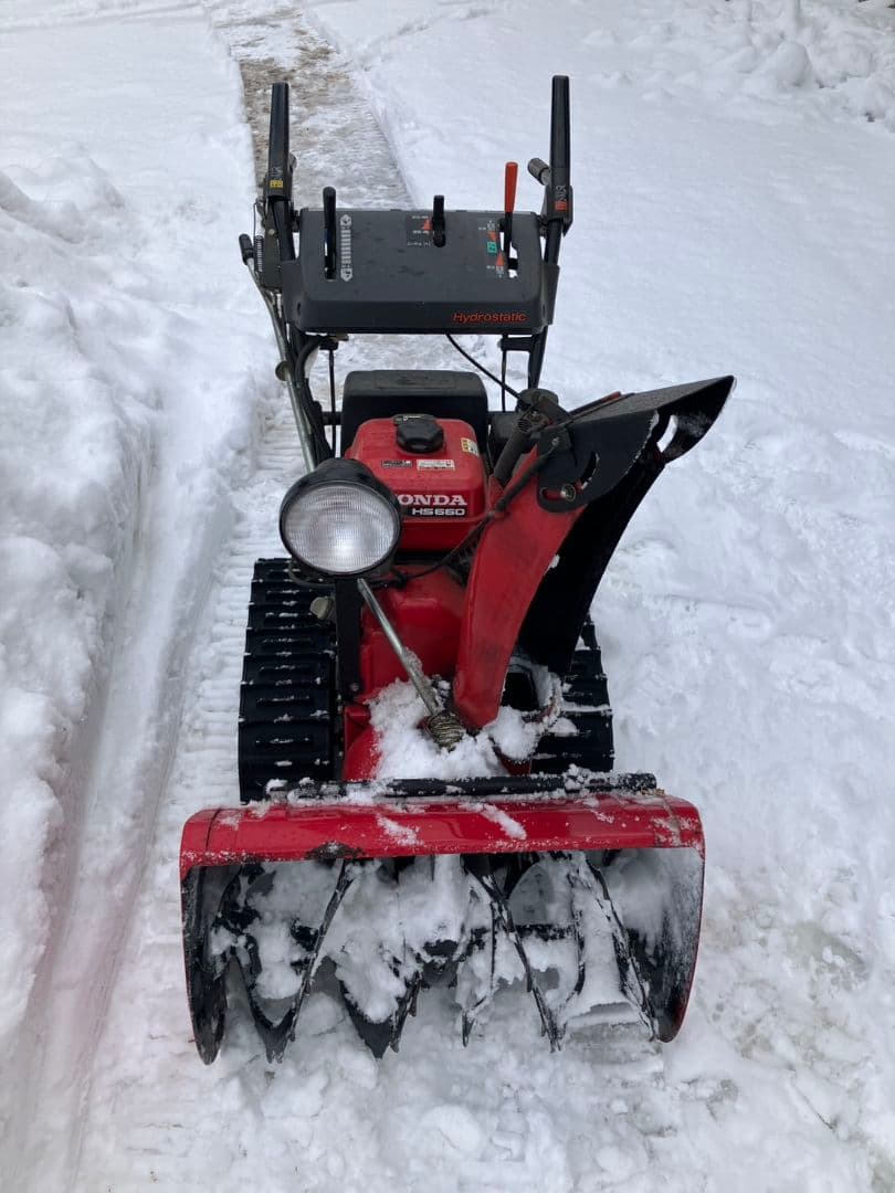 岩手県　盛岡市　滝沢市　花巻市　紫波町　ホンダ 　除雪機HS660　HONDA