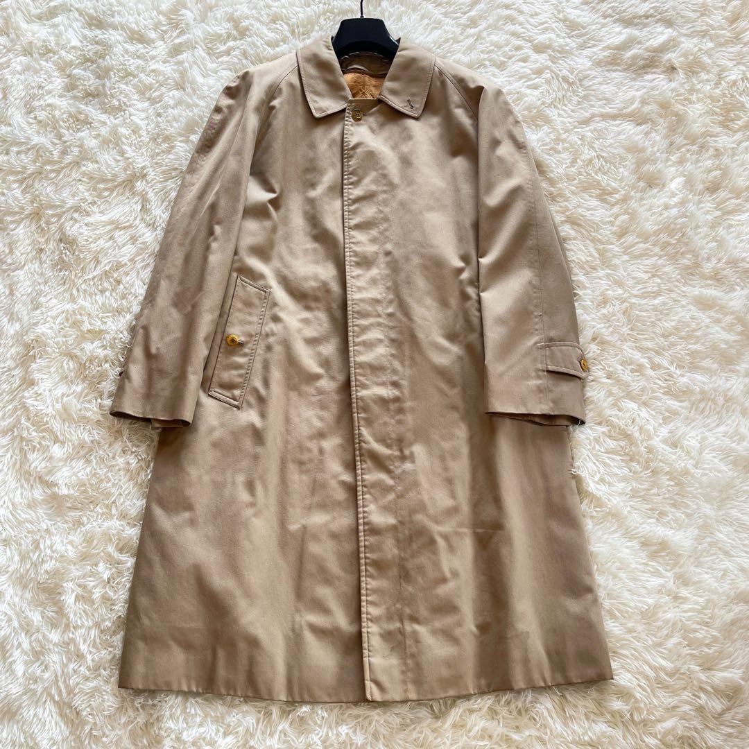バーバリー　英国製　ハロッズコラボ　ステンカラーコート　ライナー付き