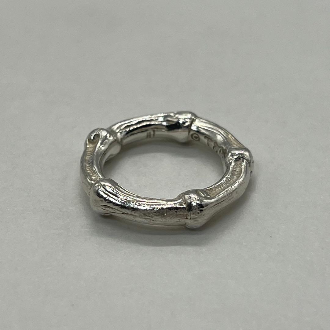 ティファニー TIFFANY&CO バンブー リング 9号 SV925