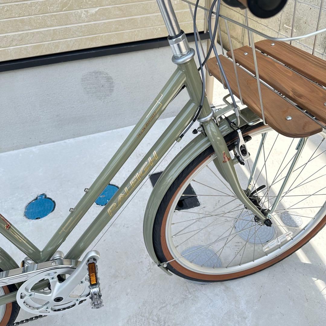 自転車 RALEIGH ラレー CLB-S クラブスポーツ 前カゴ クロスバイク