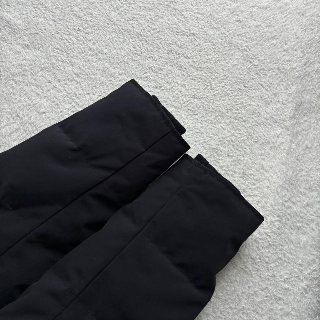 美品 ダントン Bshop ダウンジャケット 黒 ファーフード付き レディース