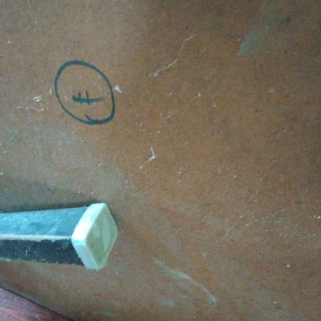 昭和レトロ　ヴィンテージ　アンティーク　折りたたみテーブル　木目調