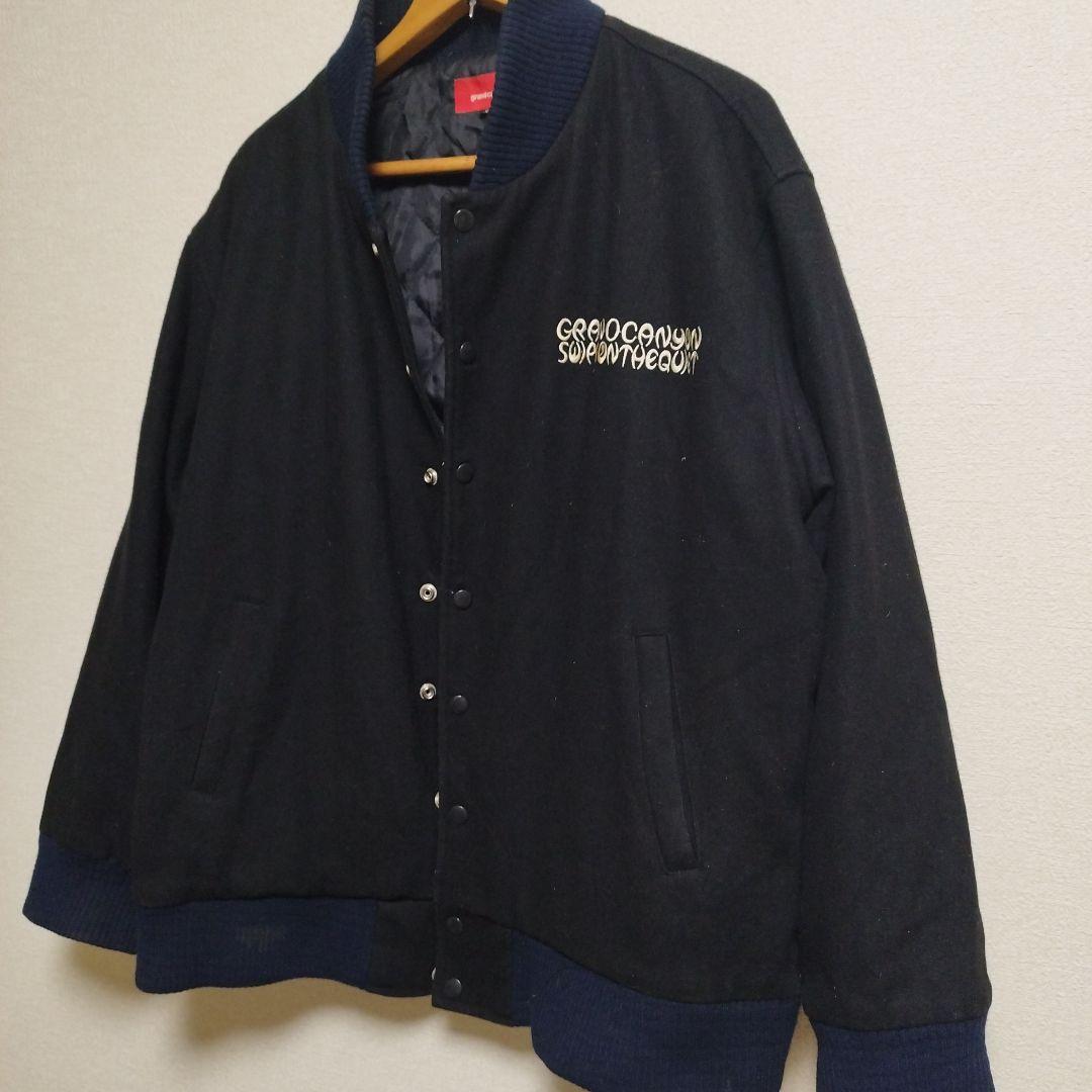 画像確認　グランドキャニオン　ウールジャケット　XLサイズ 　ブラック