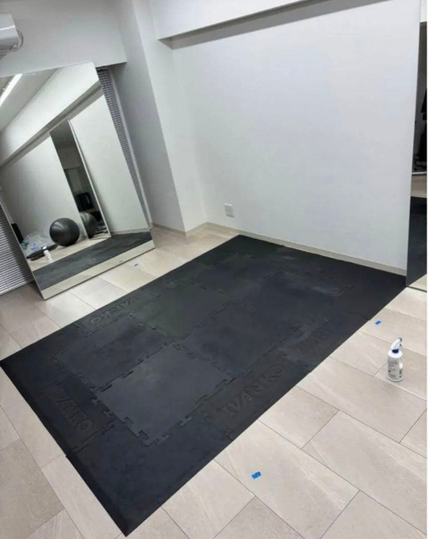 ivanko イヴァンコ ラバー マット 16枚 インターロック式　トレーニング