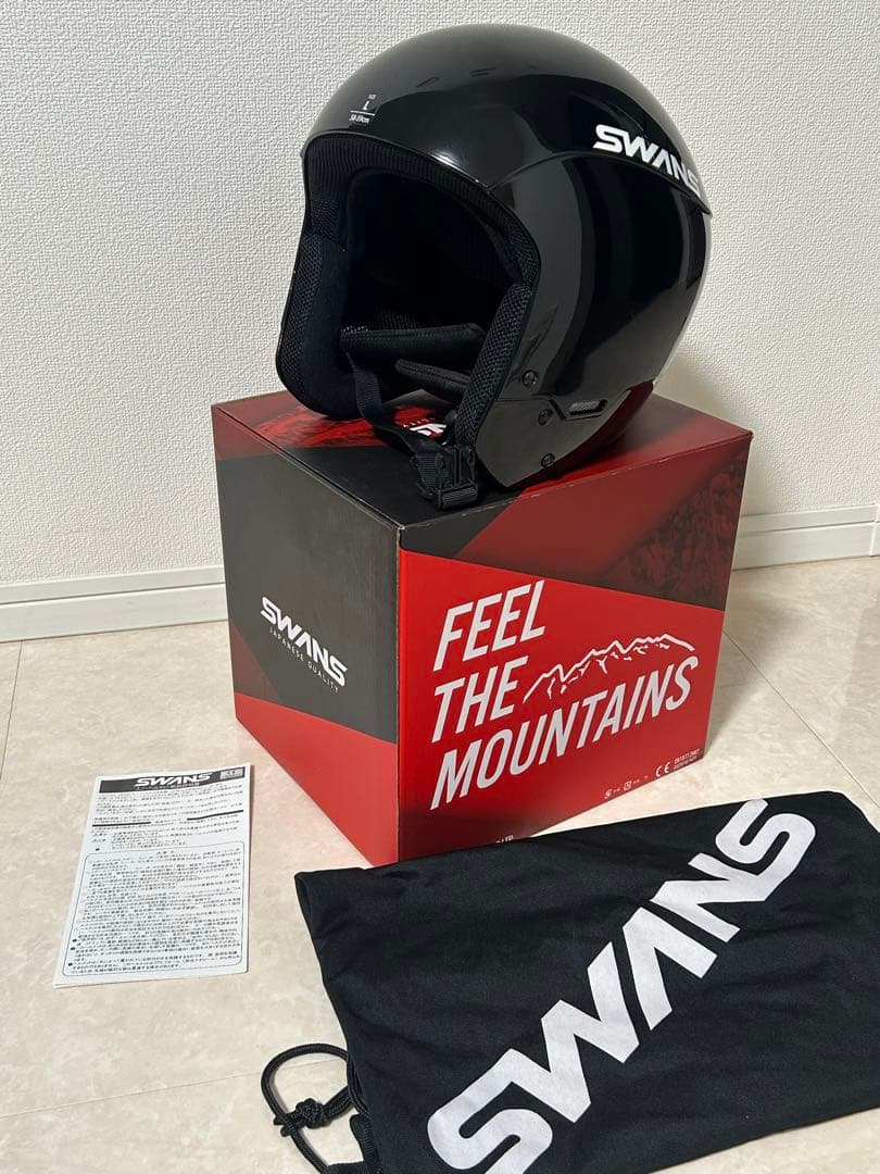 SWANSスキーヘルメットFIS規格モデルL(58-59)HSR-90FIS
