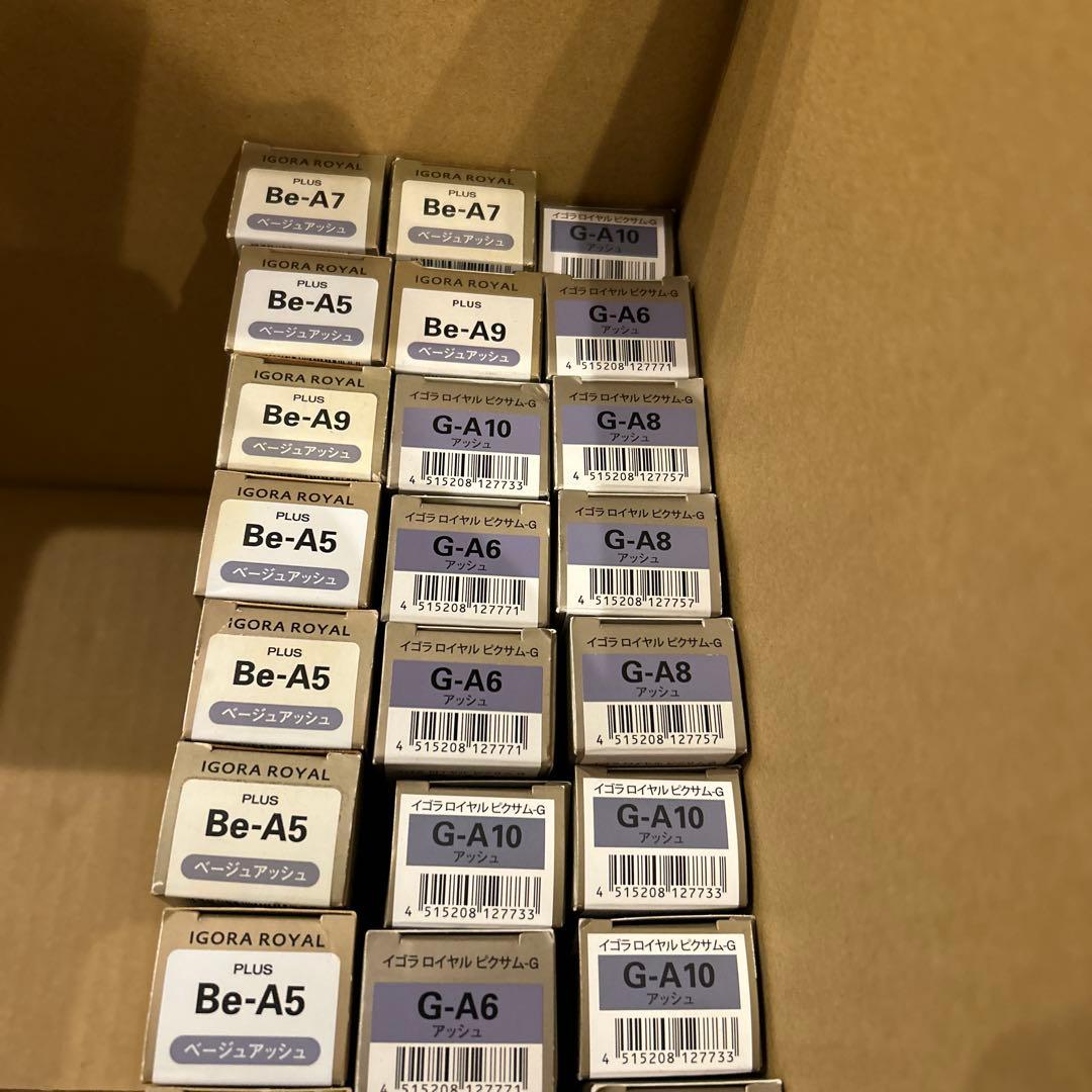 ポイポイ君  IGORA  カラーリング剤 90本セット