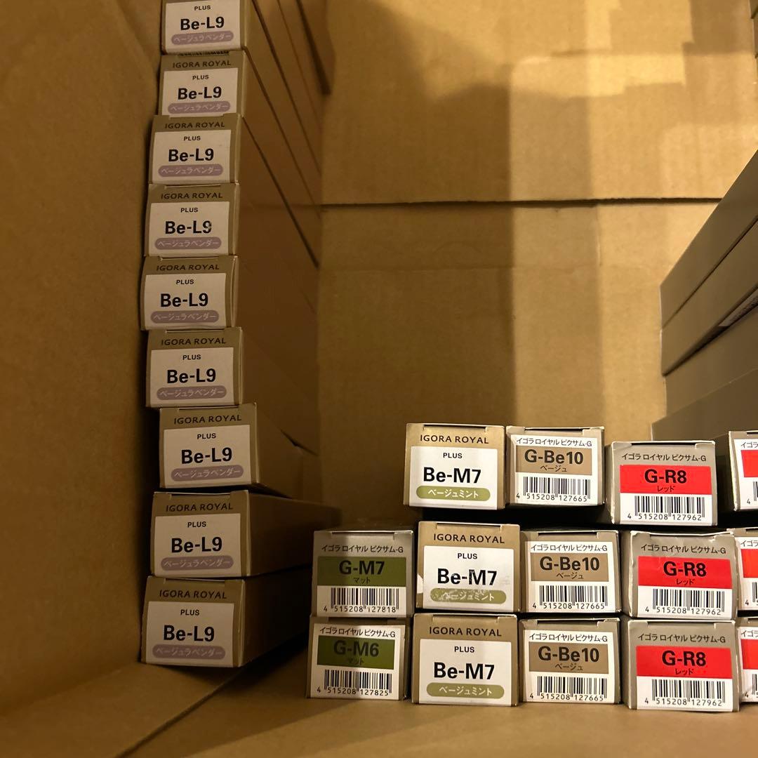 ポイポイ君  IGORA  カラーリング剤 90本セット