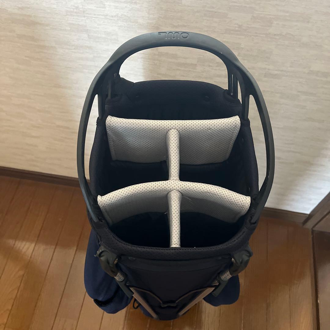 【美品】OUUL SPORTS DESIGN 33 ゴルフバッグ ネイビー