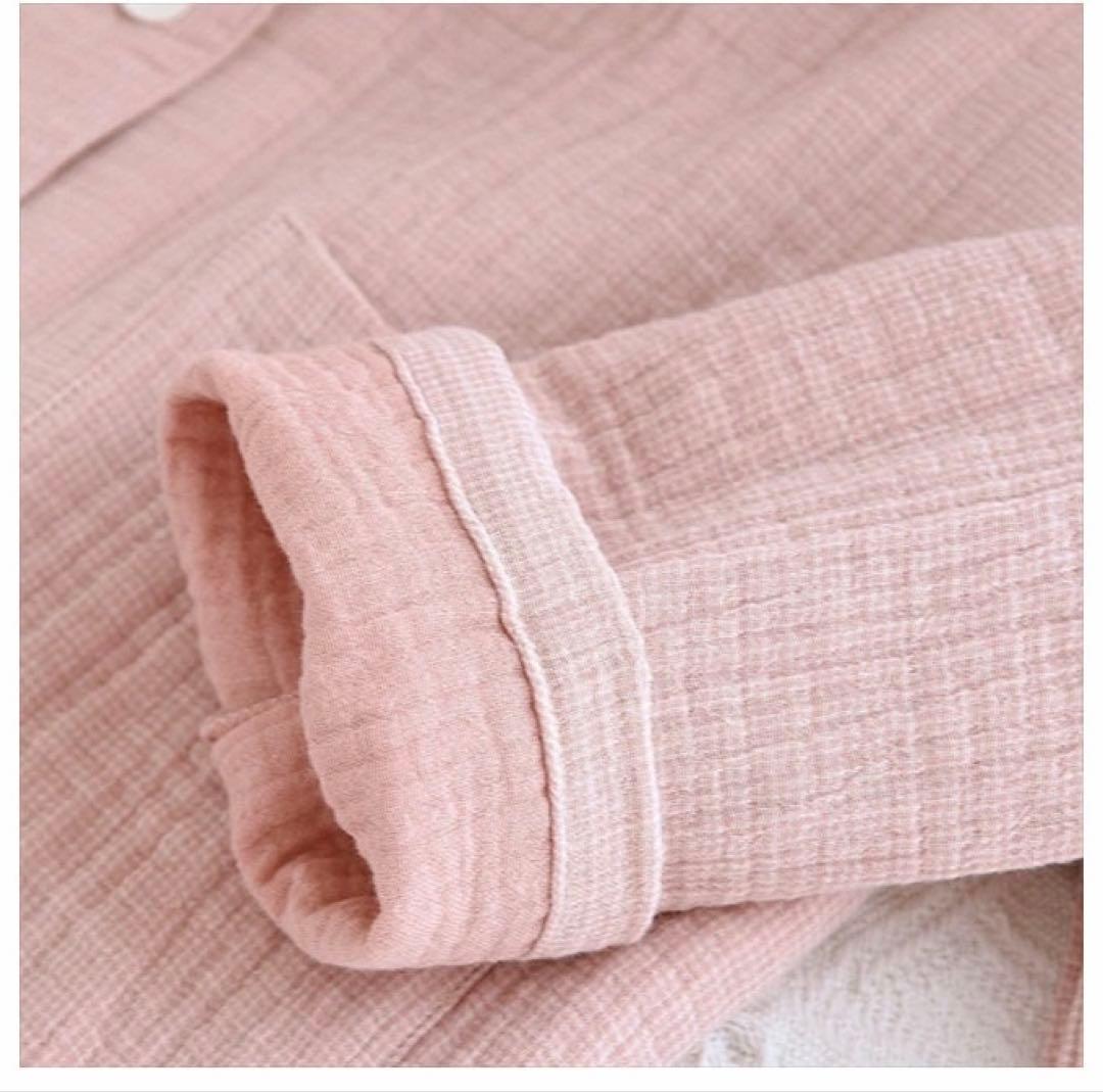 パジャマ レディース M綿100％ 4重ガーゼ 秋冬快眠パジャマ 四層ガーゼ