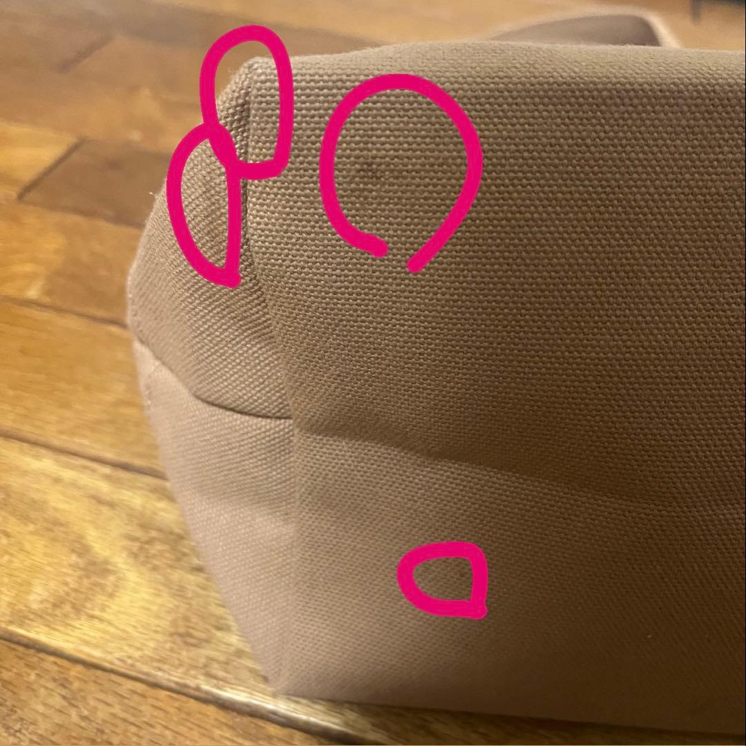 フェイラー　オールドテディ　ワッペントートバッグ(小) ベージュ