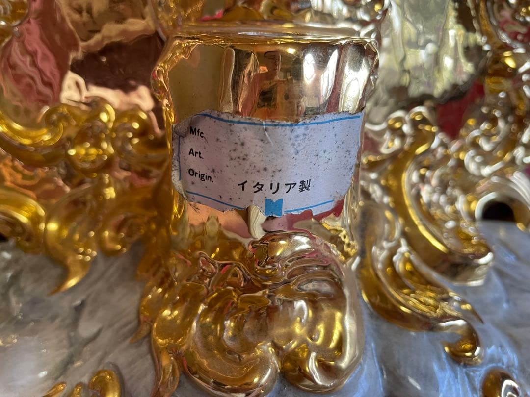 カポディモンテ？大型　ロココ バロック陶磁器 フィギュリン