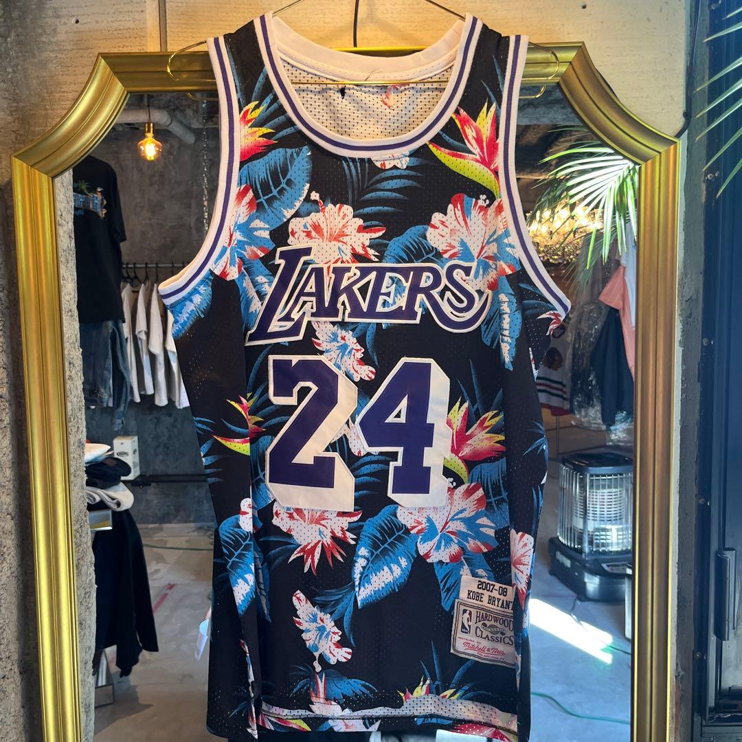 NBA レイカーズ コービーブライアント ユニフォーム　L アロハ柄 NBA