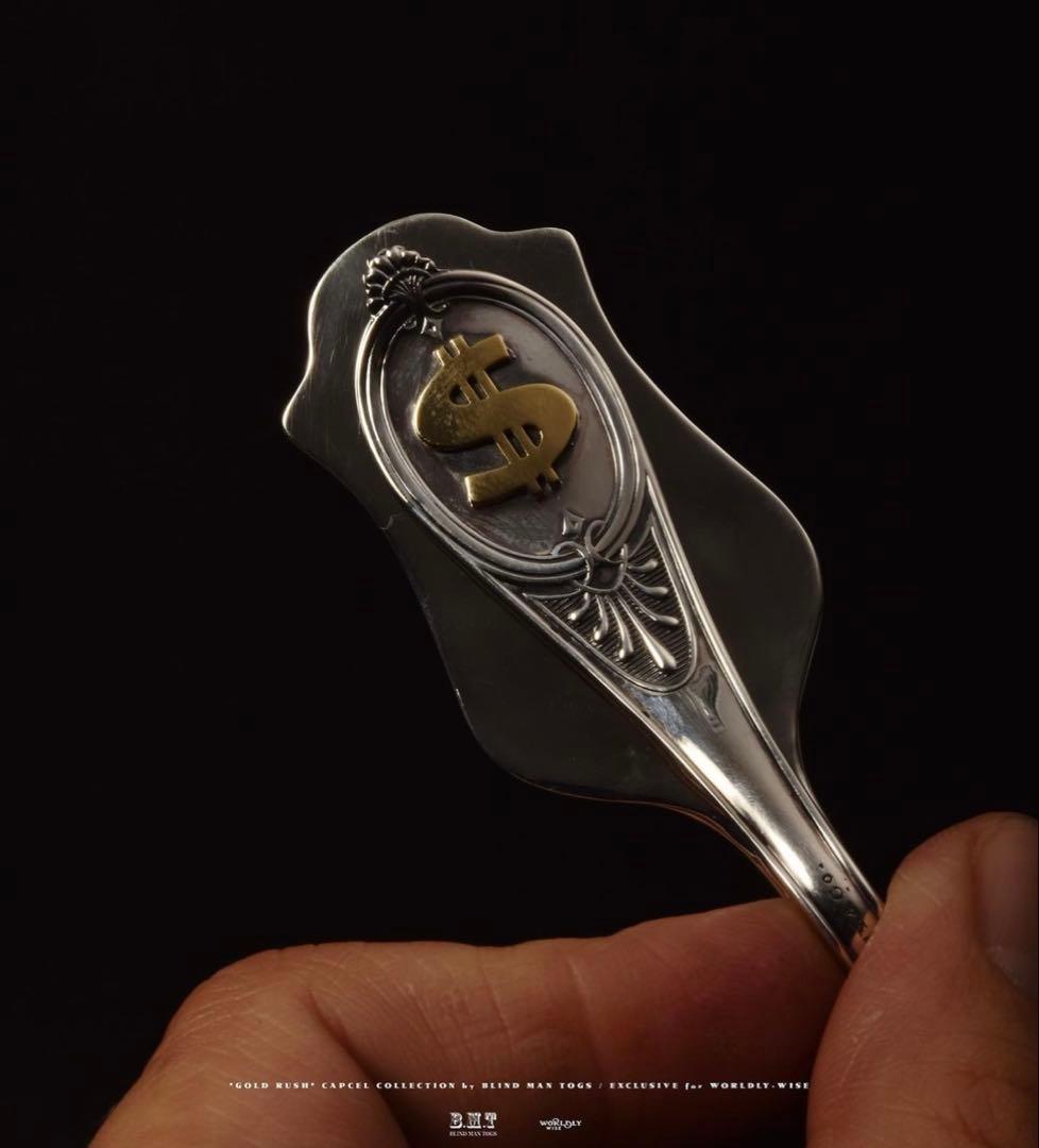 BLIND MAN TOGS TIFFANYマネークリップ K18