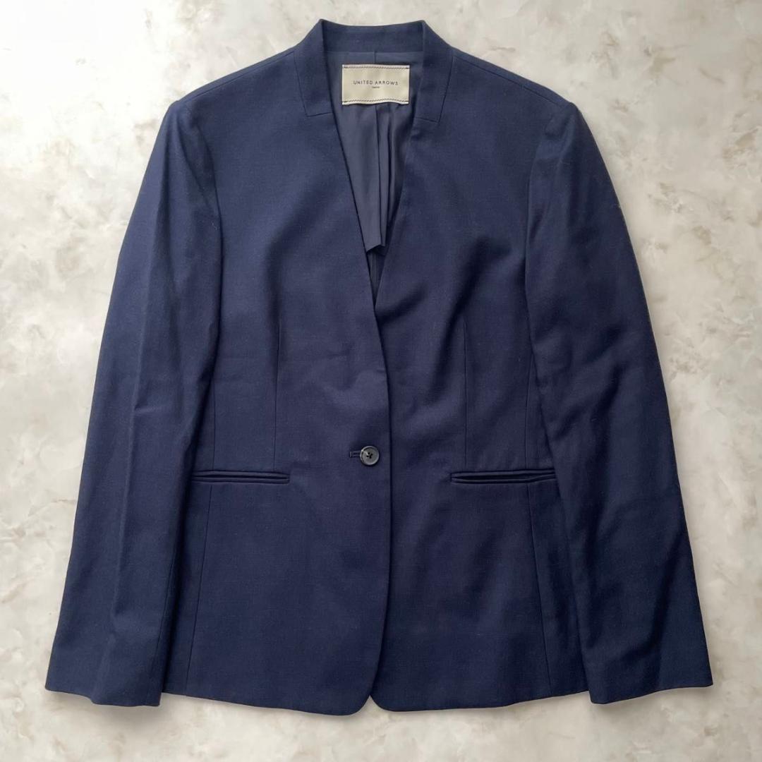 【未使用級】UNITED ARROW パンツスーツ セットアップ　40 38