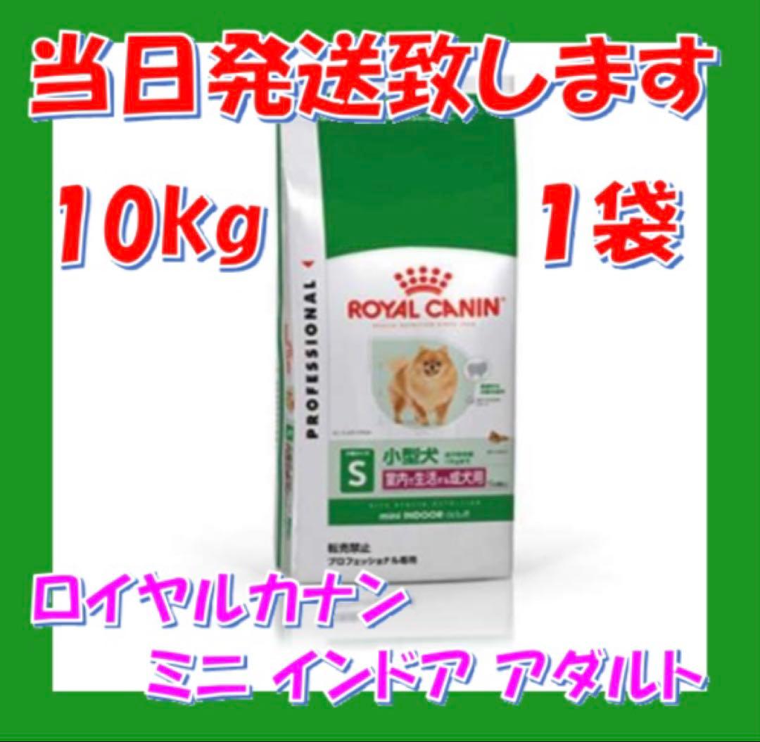 ♪ ロイヤルカナン　ミニ　インドア　アダルト　10kg入　1袋