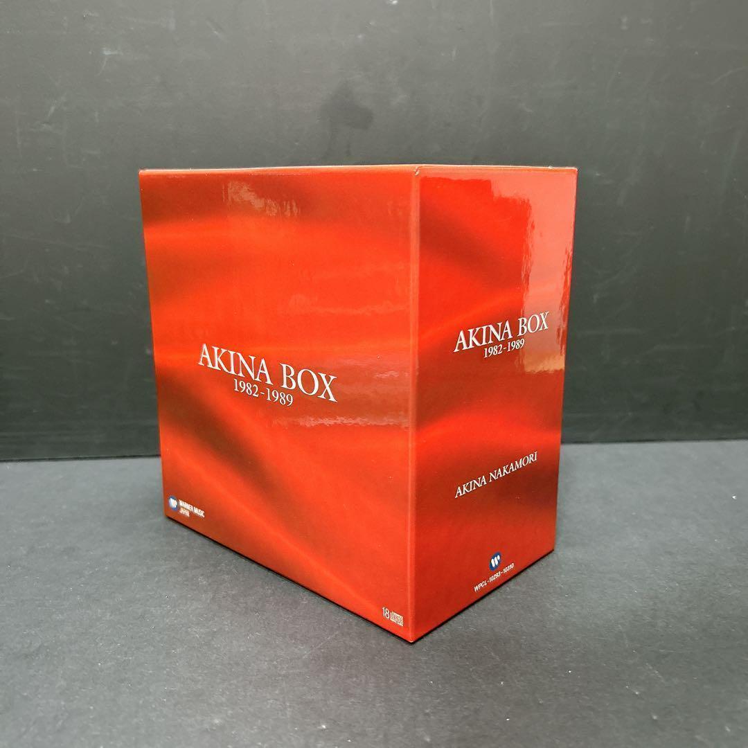 中森明菜 AKINA BOX 1982 1989 CD18枚組 完全生産限定盤