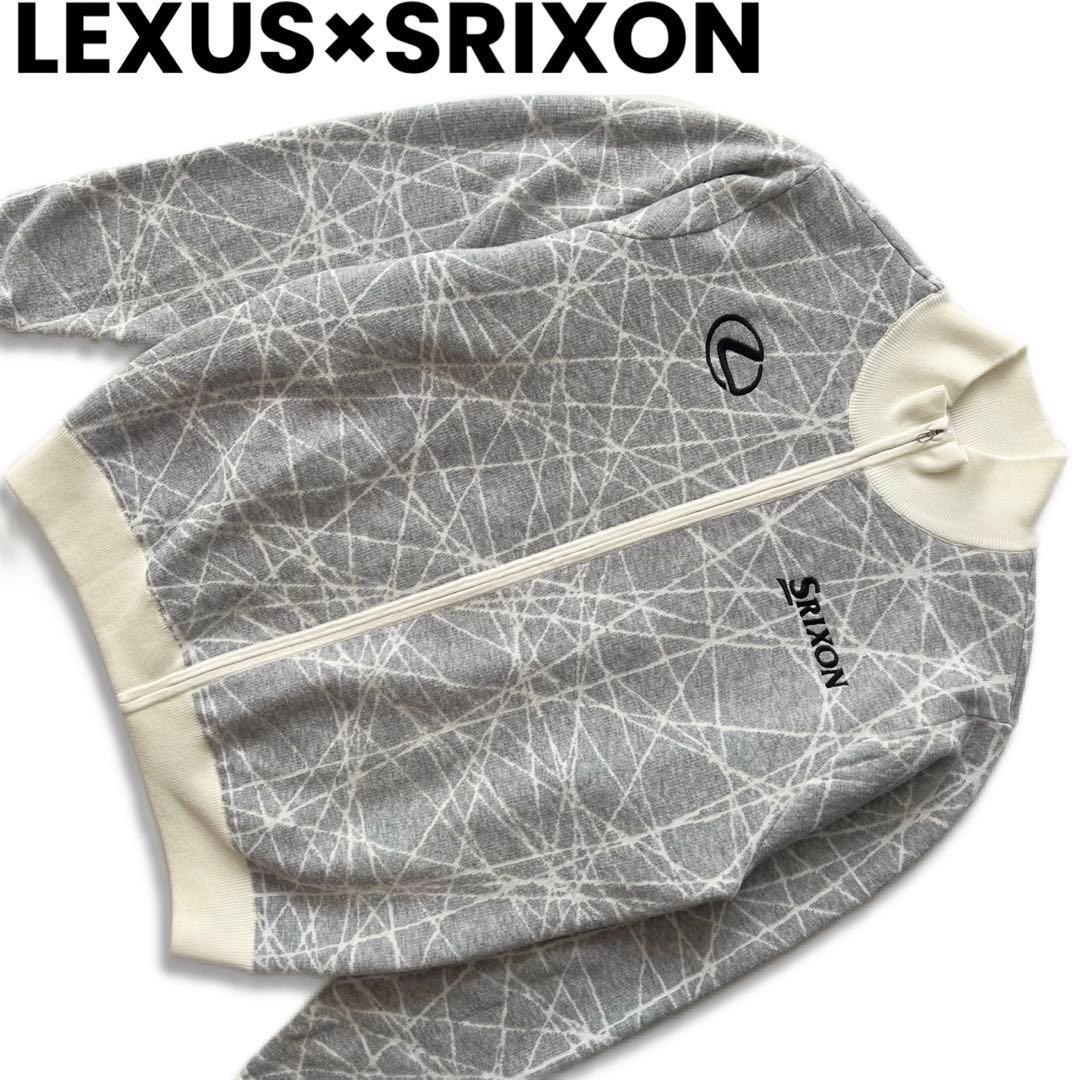 LEXUS SRIXON DESCENTE ニット　ジャケット　ゴルフ　L