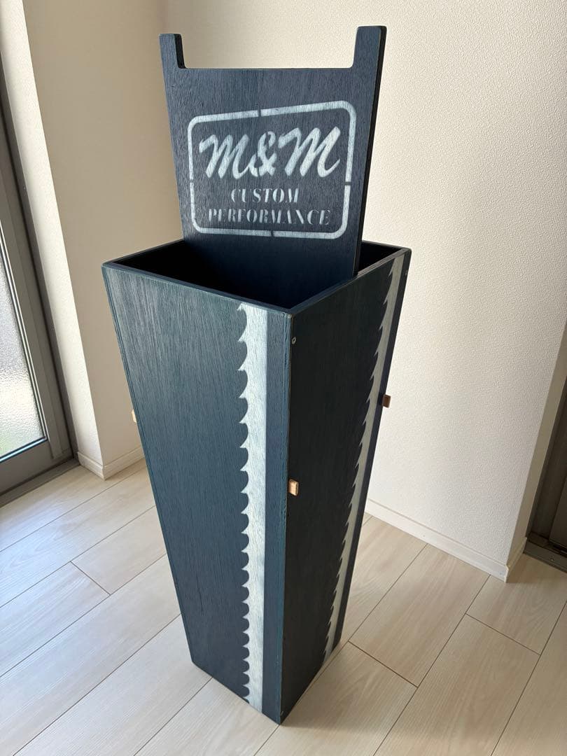 M&M ウッド傘立て ネイビーＬ エムアンドエム mandm ☆