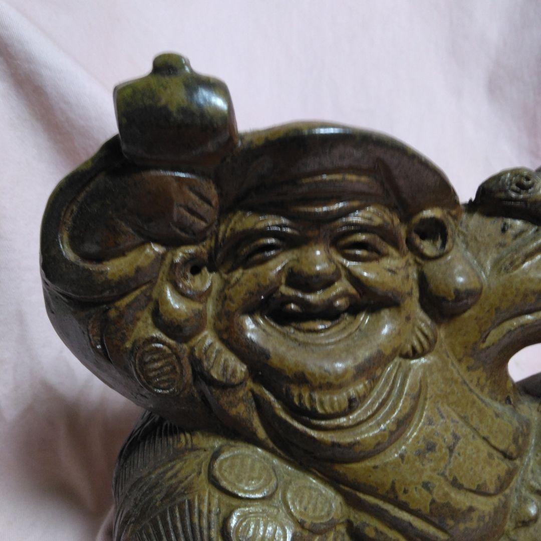 備前焼　木南知加選作　大黒天