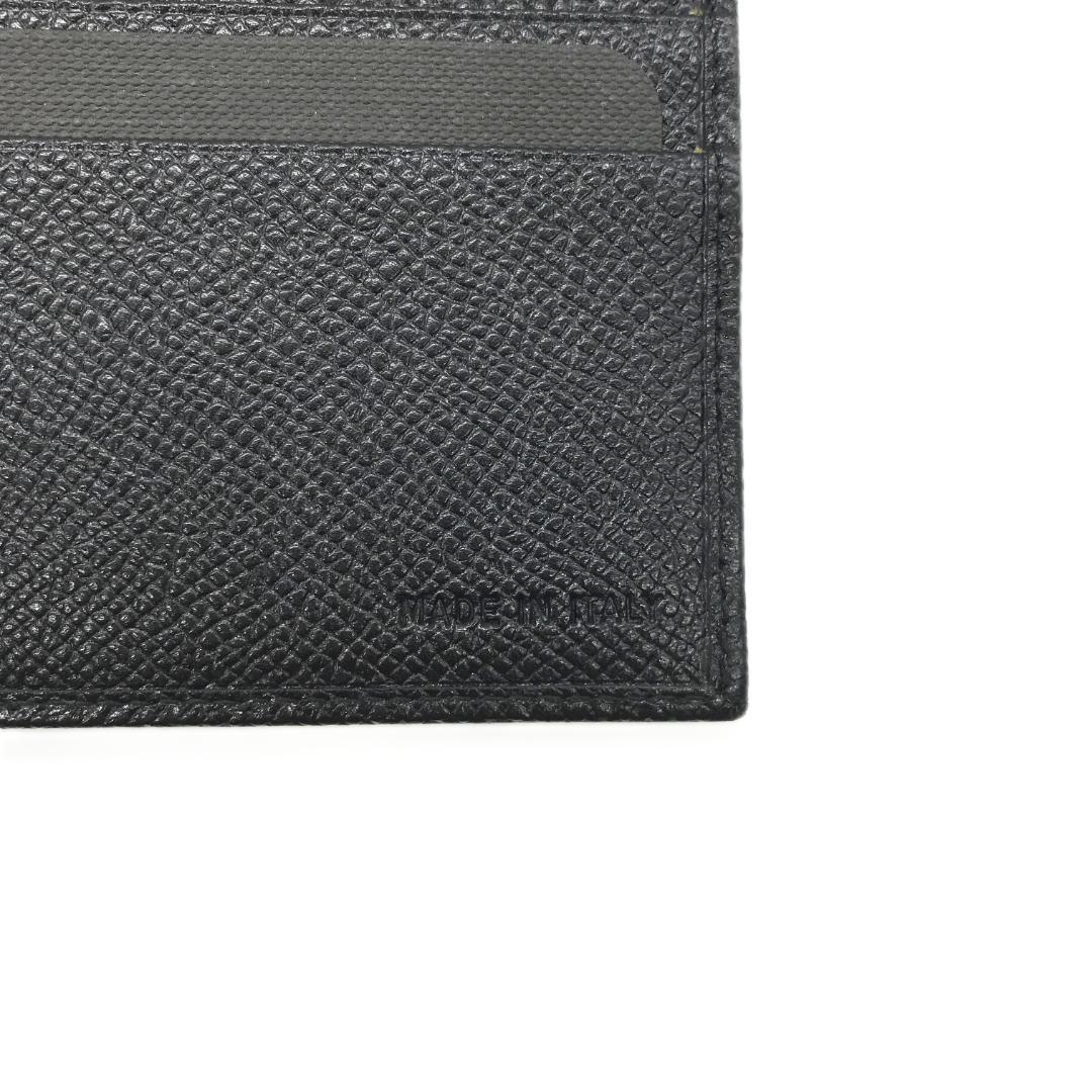 【新品未使用】BVLGARI ブルガリ 二つ折り 財布 レザー 札入れ