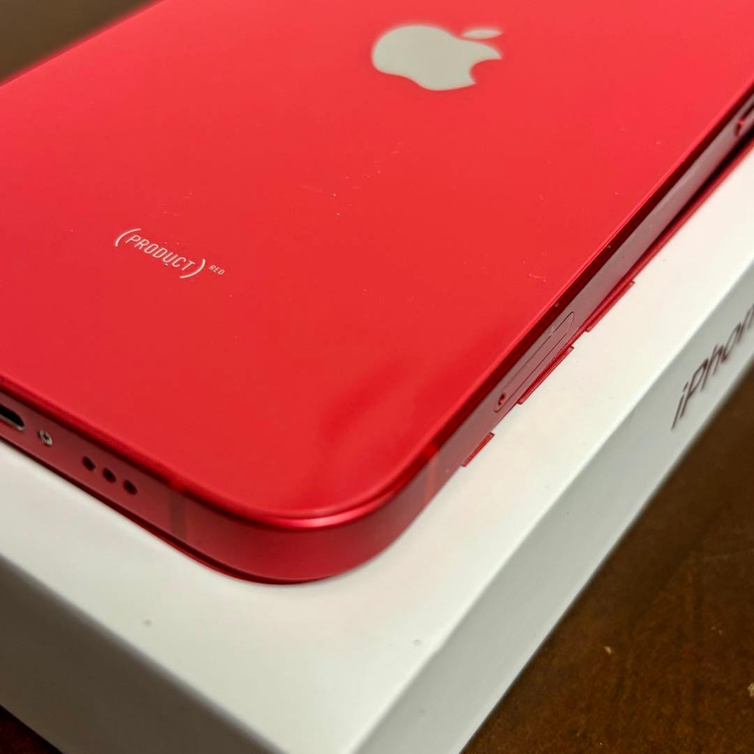 Apple iPhone 12 64GB レッド SIMフリー 付属品完品