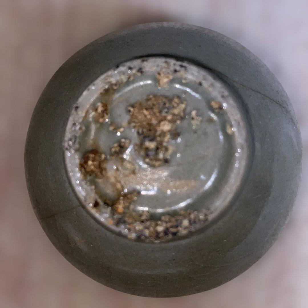 青磁碗　李朝初期？　金継ぎ有り