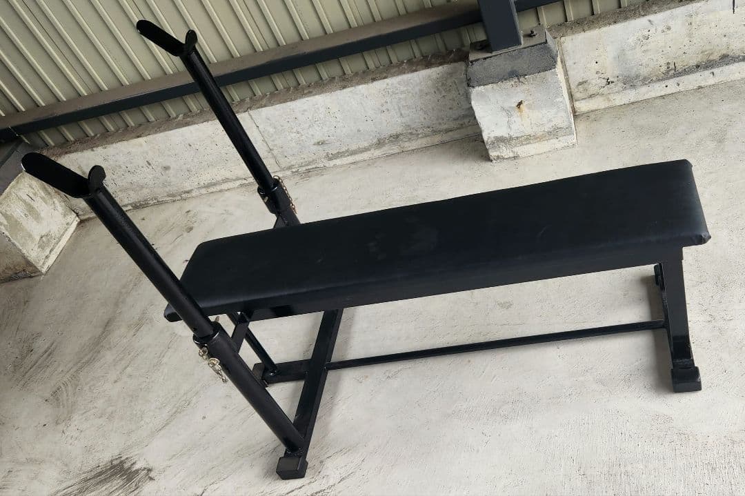 【引き取り限定】ベンチプレス　年代物　特注品　レア　シート張り替え済み