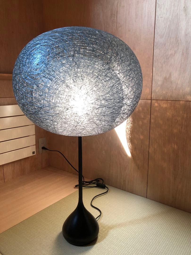 MAYUHANA フロアライト 二重 ブラック 美品！H800mm