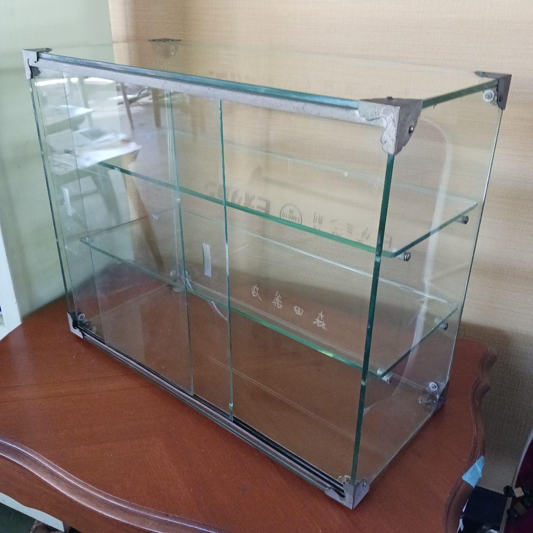 ガラスケース　ショーケース　昭和レトロ　ヴィンテージ