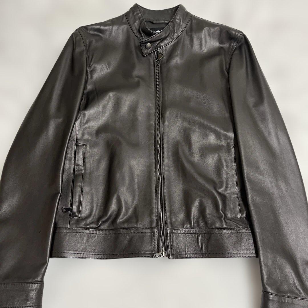 Emmeti エンメティ JURI beams別注 ライダース ブラック 46