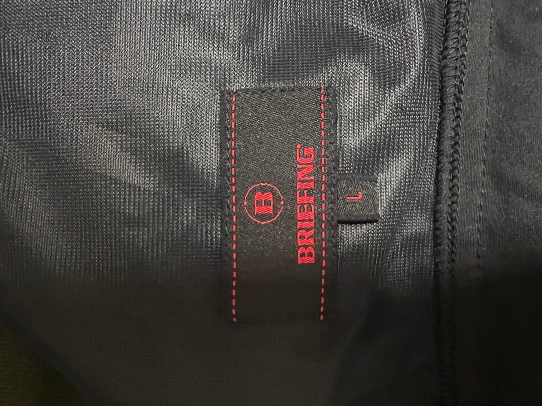 ブリーフィングゴルフ　フリース　オリーブグリーン L size