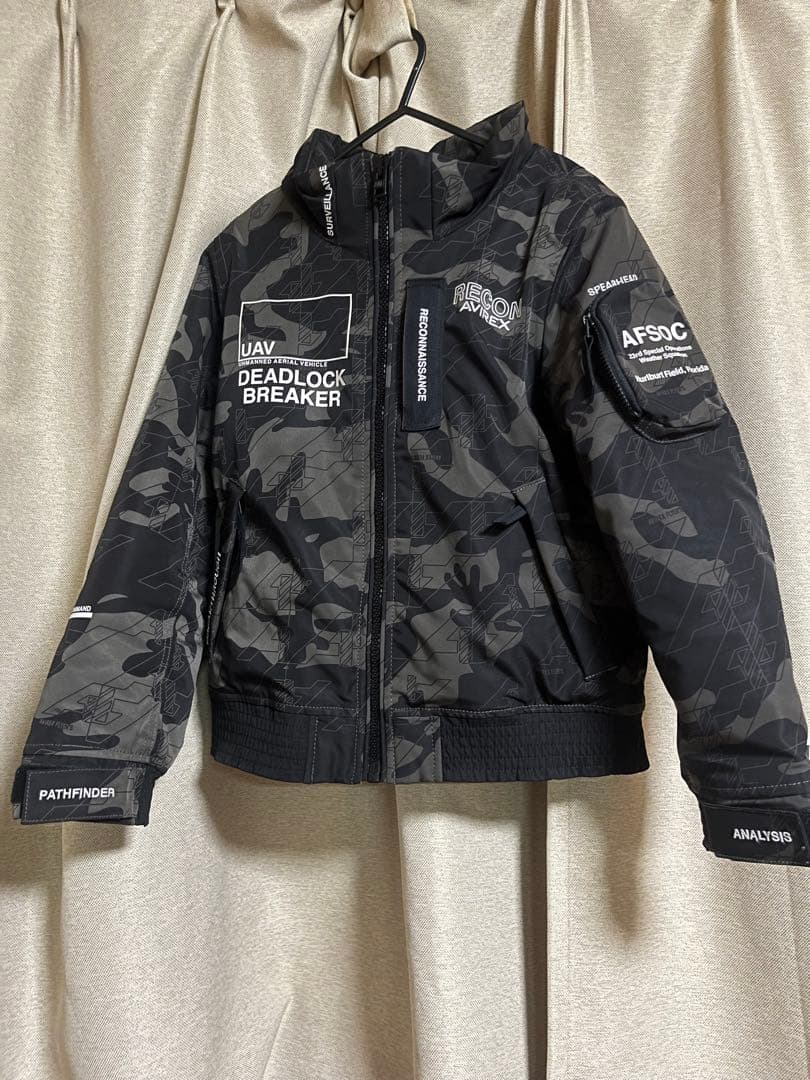 AVIREX 中綿　フライトジャケット　ウェザーウォッチャーフード付き