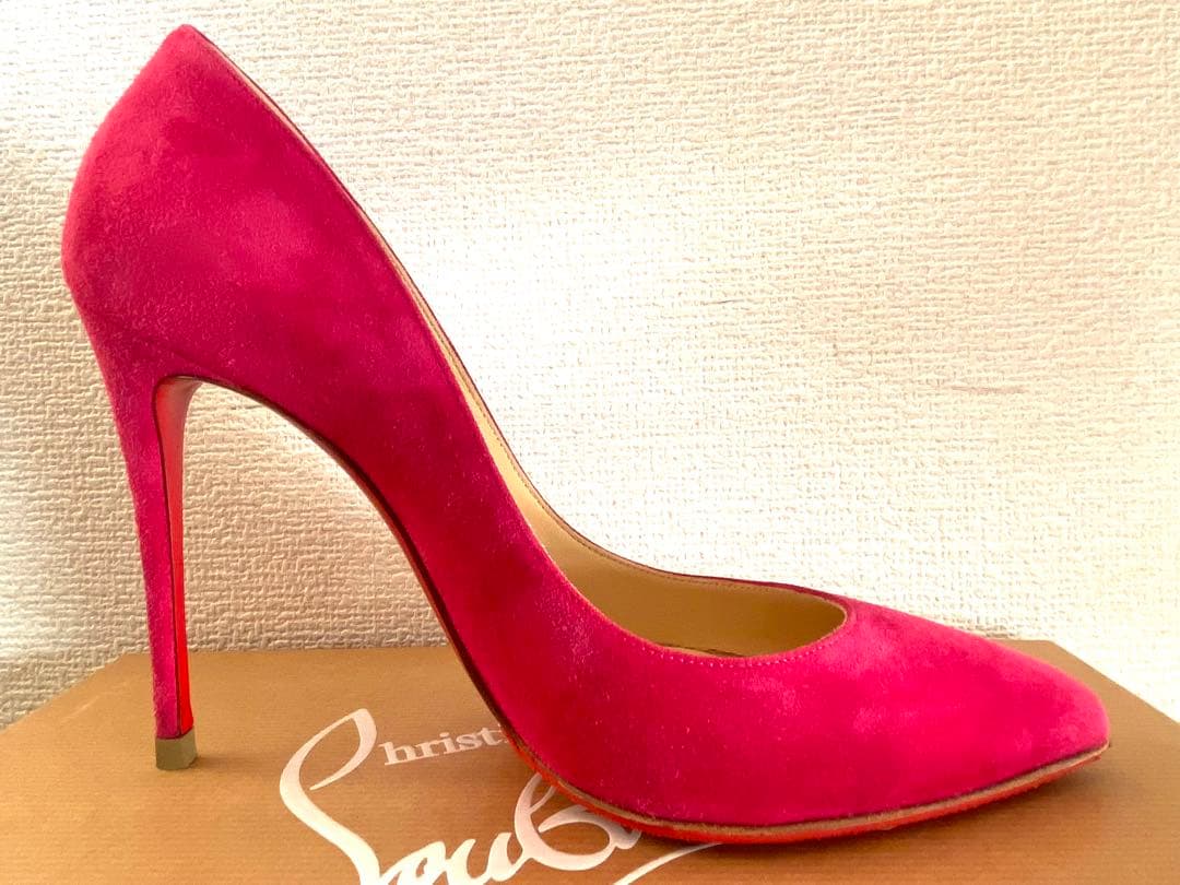 Christian Louboutin ピンク ハイヒール　37