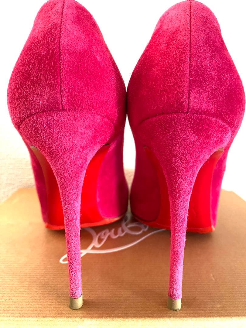 Christian Louboutin ピンク ハイヒール　37